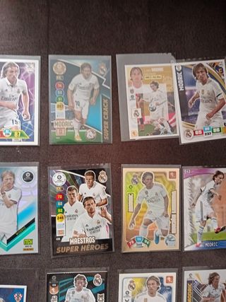Lote cromos Modric (23 cromos)