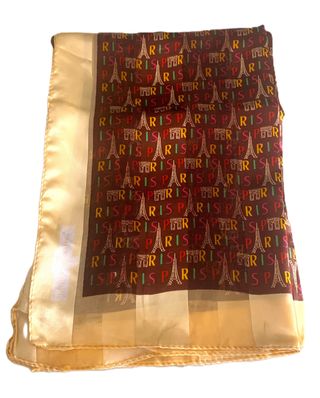 Foulard J.Mico Sancho Paris Vintage 93x93cm