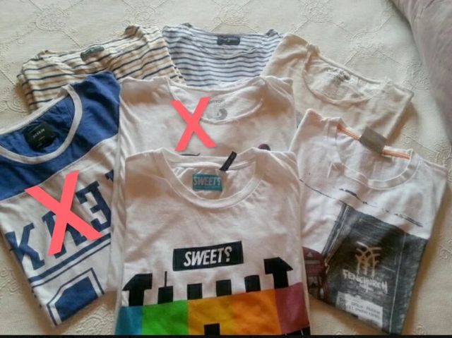 Camisetas chico varias marcas