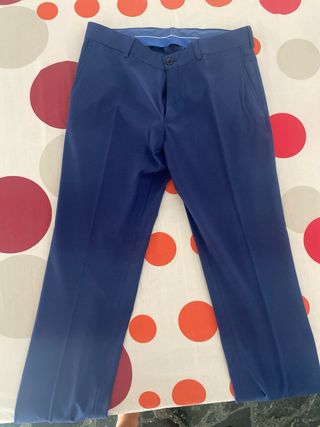 Traje azul