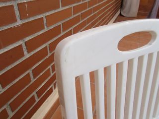 Sillas de plástico plegables