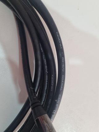 Cable Coaxial TV 5m KábelDirekt Pro Series