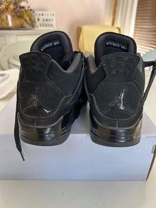 Nike Air Jordan 4 Zapatillas Negras