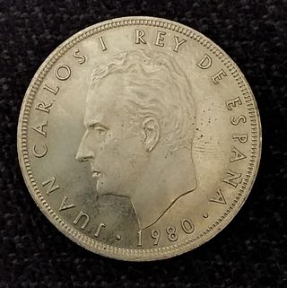 Moneda 100 Ptas Juan Carlos I 1980