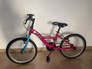 Bicicleta infantil rosa