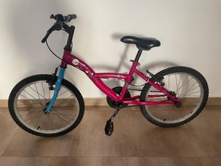 Bicicleta infantil rosa