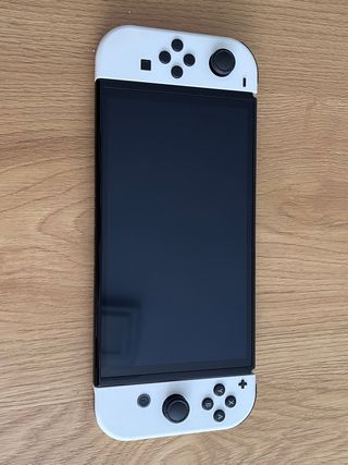 Nintendo Switch OLED Blanca.