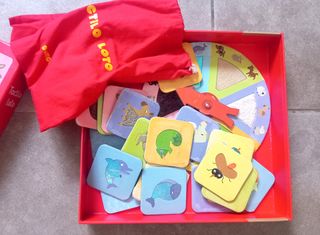 Djeco Tactilo Loto Animales Juego Educativo