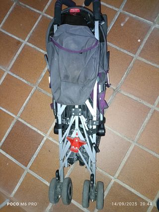 Silla de paseo Maclaren morada