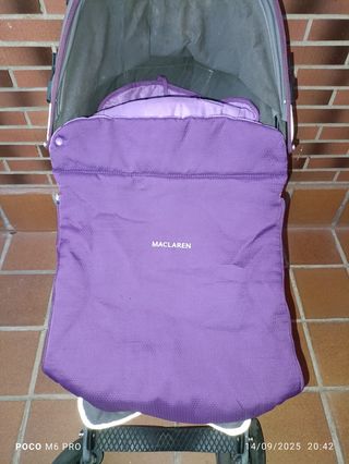 Silla de paseo Maclaren morada