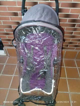 Silla de paseo Maclaren morada