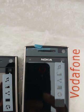 Nokia X6 Original Black senza batteria