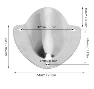 Cubierta de ventilación de cable de acero inox