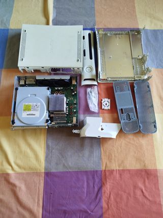 Xbox 360 Microsoft Blanca Desmontada