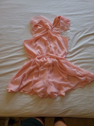 Mono gasa rosa