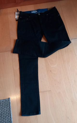 Vaqueros Denim Hombre Negro T42/L con etiquetas