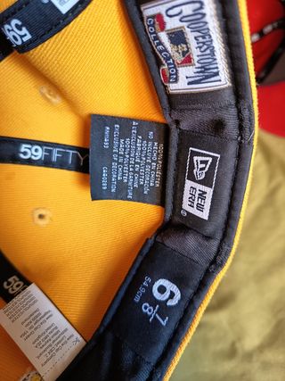 Gorra New Era Amarilla Piratas