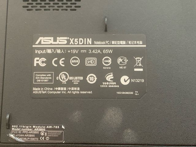 Lote de portátiles antiguos y multifuncion