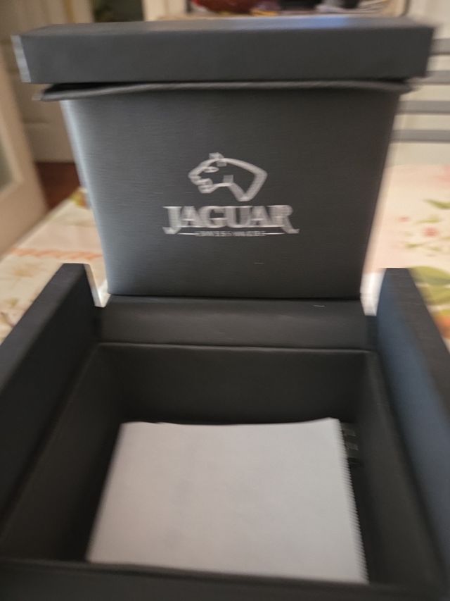 Reloj Jaguar Cronógrafo Plata