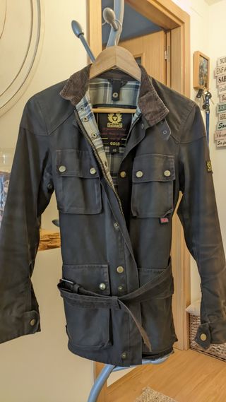 Cazadora Belstaff Mujer Vintage Marrón Talla L/40