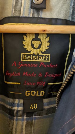 Cazadora Belstaff Mujer Vintage Marrón Talla L/40
