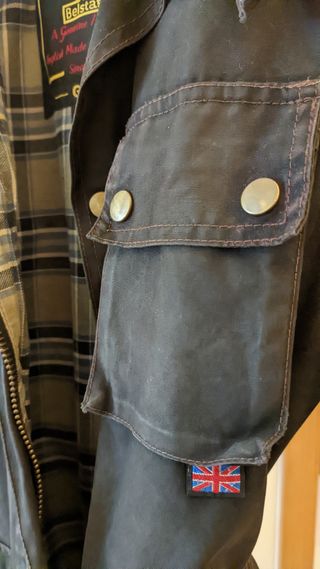 Cazadora Belstaff Mujer Vintage Marrón Talla L/40