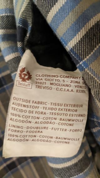 Cazadora Belstaff Mujer Vintage Marrón Talla L/40