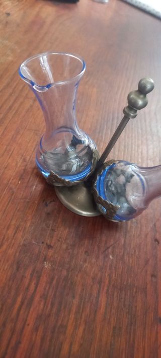 Porta ampolla vintage in Argento 1000