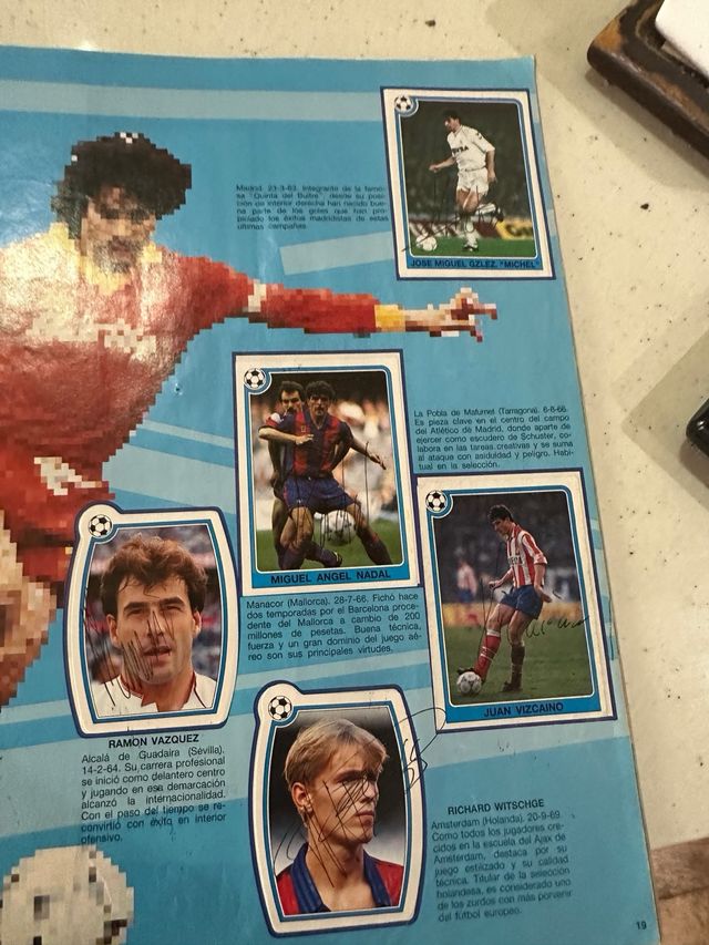 Álbum Fútbol Estrella Liga 92/93