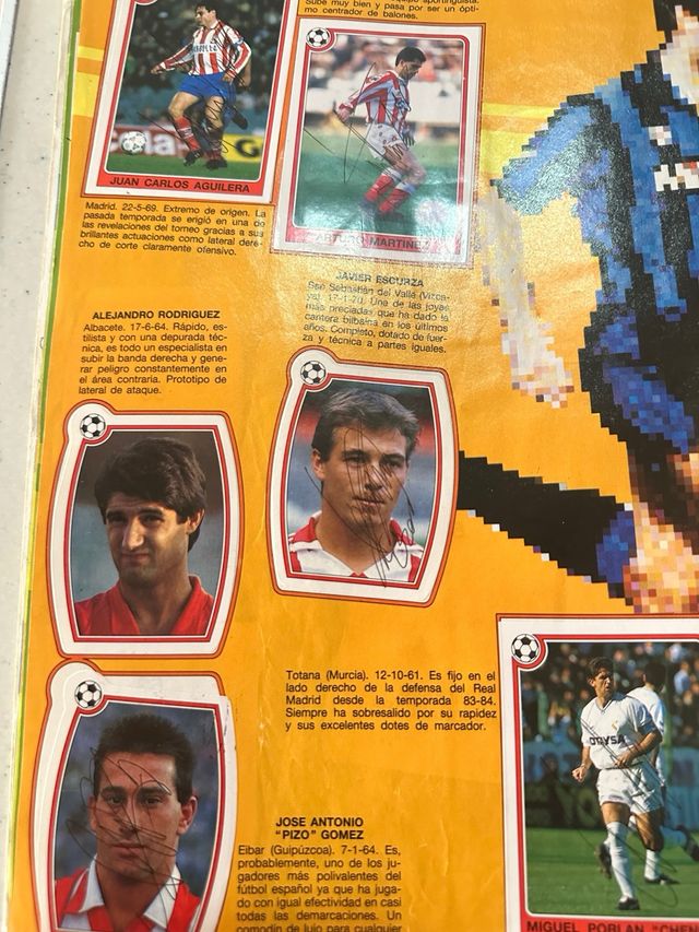 Álbum Fútbol Estrella Liga 92/93