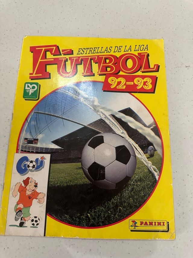 Álbum Fútbol Estrella Liga 92/93