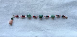 Pulsera Plata 925 Piedras Naturales