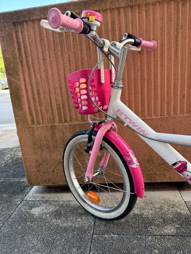 Bicicleta Infantil Btwin 16 Rosa