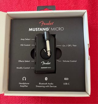 Fender Mustang Micro Amplificador Guitarra