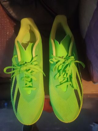 Zapatillas Fútbol Sala Adidas Verdes