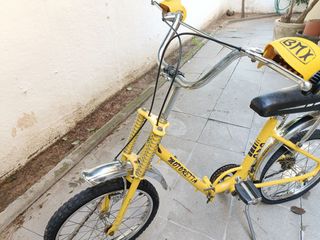 Bicicleta GAC Motoretta Infantil Amarilla