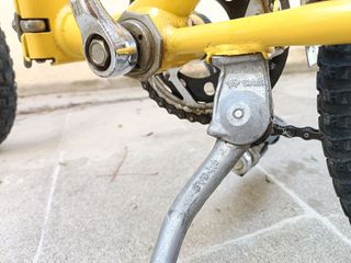 Bicicleta GAC Motoretta Infantil Amarilla