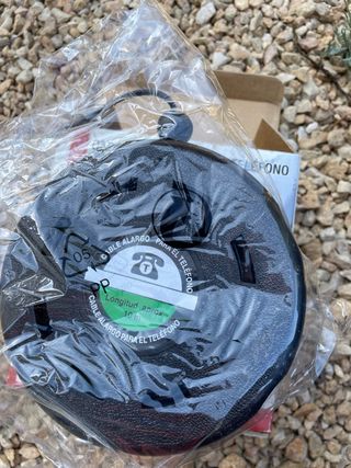 Cable alargador teléfono 10m con recogecables