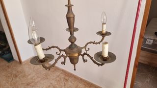 Lámpara antigua de los 60