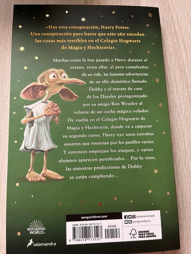 Harry Potter y la cámara secreta (Harry Potter 2)