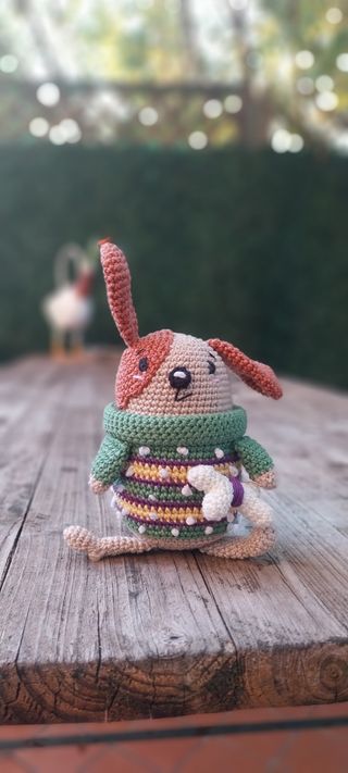 Peluche cagnolino fatto a mano