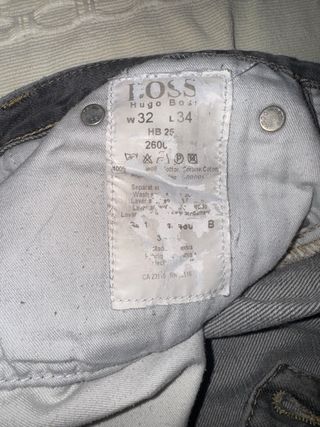 Calças Boss Orange Cinza