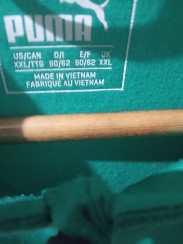 Chaqueta Puma Unisex Verde