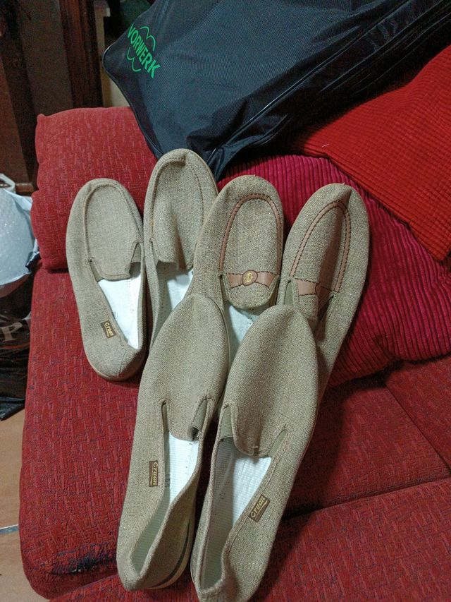 Zapatillas de lona para hombrelas 3