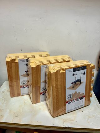 Lotto del pavimento della palestra