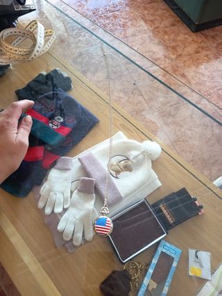 Reloj de bolsillo colgante con bandera USA