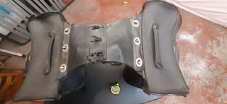 Alforjas de cuero antiguas