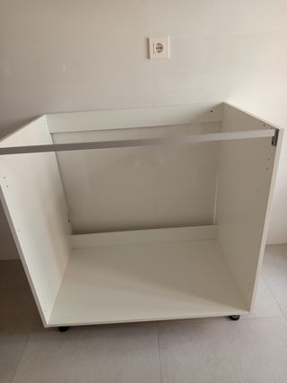 Mueble bajo cocina blanco 90×60×80