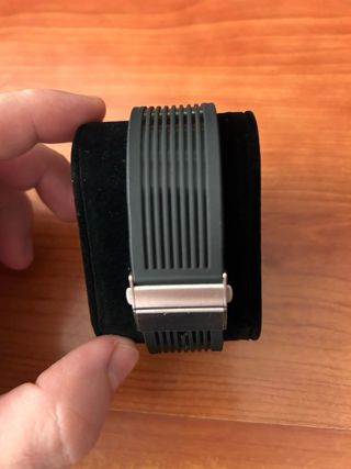 Reloj Lujo Negro y Plateado