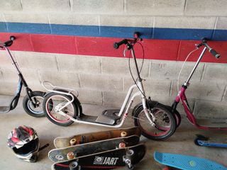 Lote Patinetes y Skate para Niños.
